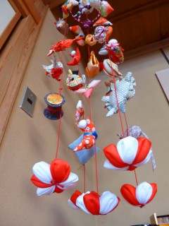 東伊豆の「雛のつるし飾り」 東伊豆の「雛のつるし飾り」